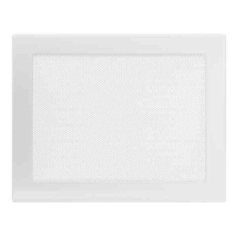 Rejilla frontal rectangular 30x22 blanco