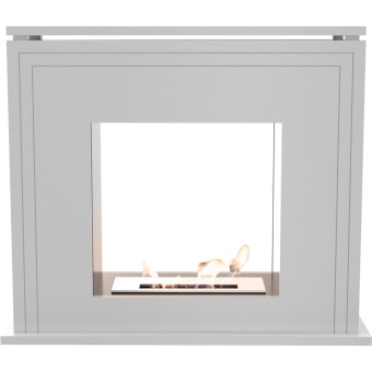 Biochimenea de suelo de doble cara Tunnel - El Club del Fuego