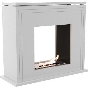 Biochimenea de suelo de doble cara Tunnel