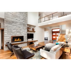 Chimenea de bioetanol con cristal Kamin - El Club del Fuego