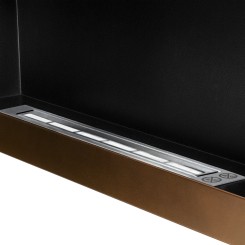 Detalle quemador chimenea Kamin