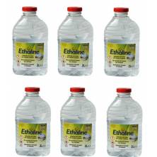 6 botellas de 2 litros de bioetanol Ethaline