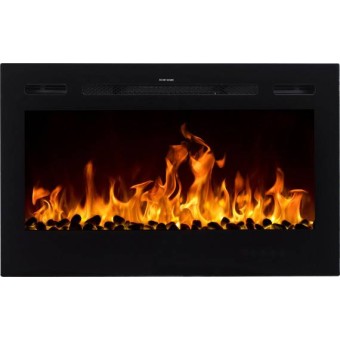 Chimenea eléctrica Majestic 36 negra