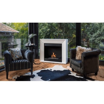 Chimenea bioetanol suelo Kratki Planet - El Club del Fuego