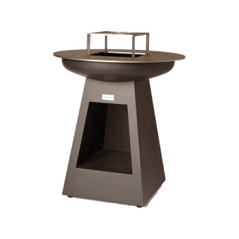 Barbacoa de leña Onfire Foro negra con grill