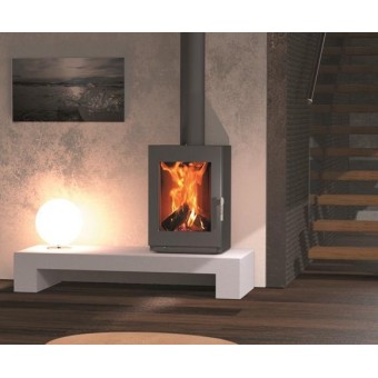 Estufa de leña Carbel Maia Wall