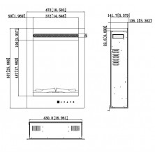 Dimensiones LED 50 PRO