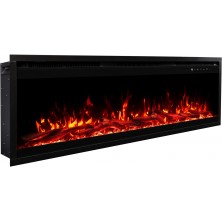 Aflamo Royal PRO 100 - Chimenea eléctrica con efecto sonido y calefactor