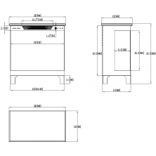 Dimensiones Aflamo Tower 56