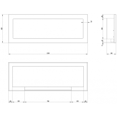 Dimensiones Honos 125