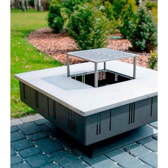 Barbacoa de leña Quadrum Baja