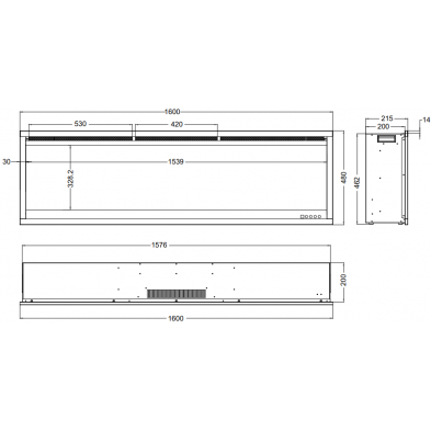 Dimensiones Royal 3D 160