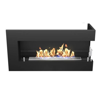 Chimenea de bioetanol de esquina Soul derecha