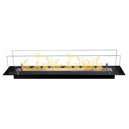 Quemador de bioetanol con cristal de 100 cm