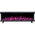 Chimenea eléctrica tres cristales Unity 107