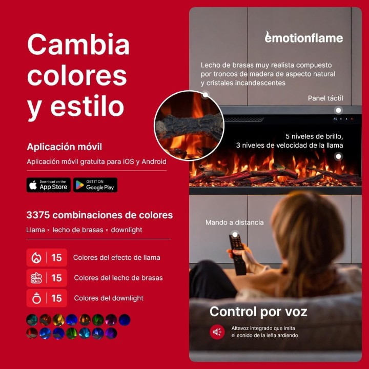 Control por voz Unity 152 Emotion Flame