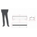 Dimensiones Planika Cool Flame Insert 1000